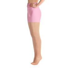 Load image into Gallery viewer, Baby Pink Yoga Shorts
