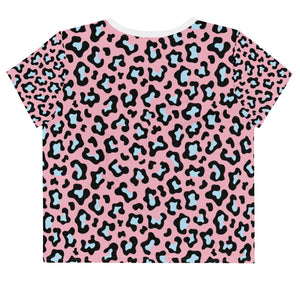 Savage Splash All-Over Print Crop Tee