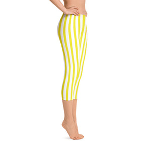 Lemon Drops Capri Leggings