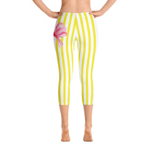 Load image into Gallery viewer, Lemon Drops Capri Leggings
