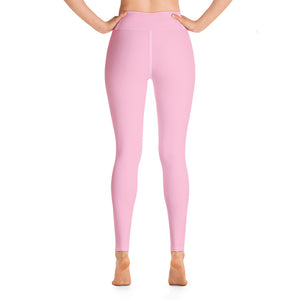 Baby Pink Yoga Leggings