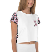 Load image into Gallery viewer, Savage Splash All-Over Print Crop Tee
